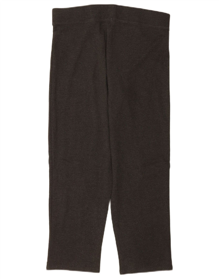 Leggings femininas Marks & Spencer Reino Unido 14 grande algodão cinza