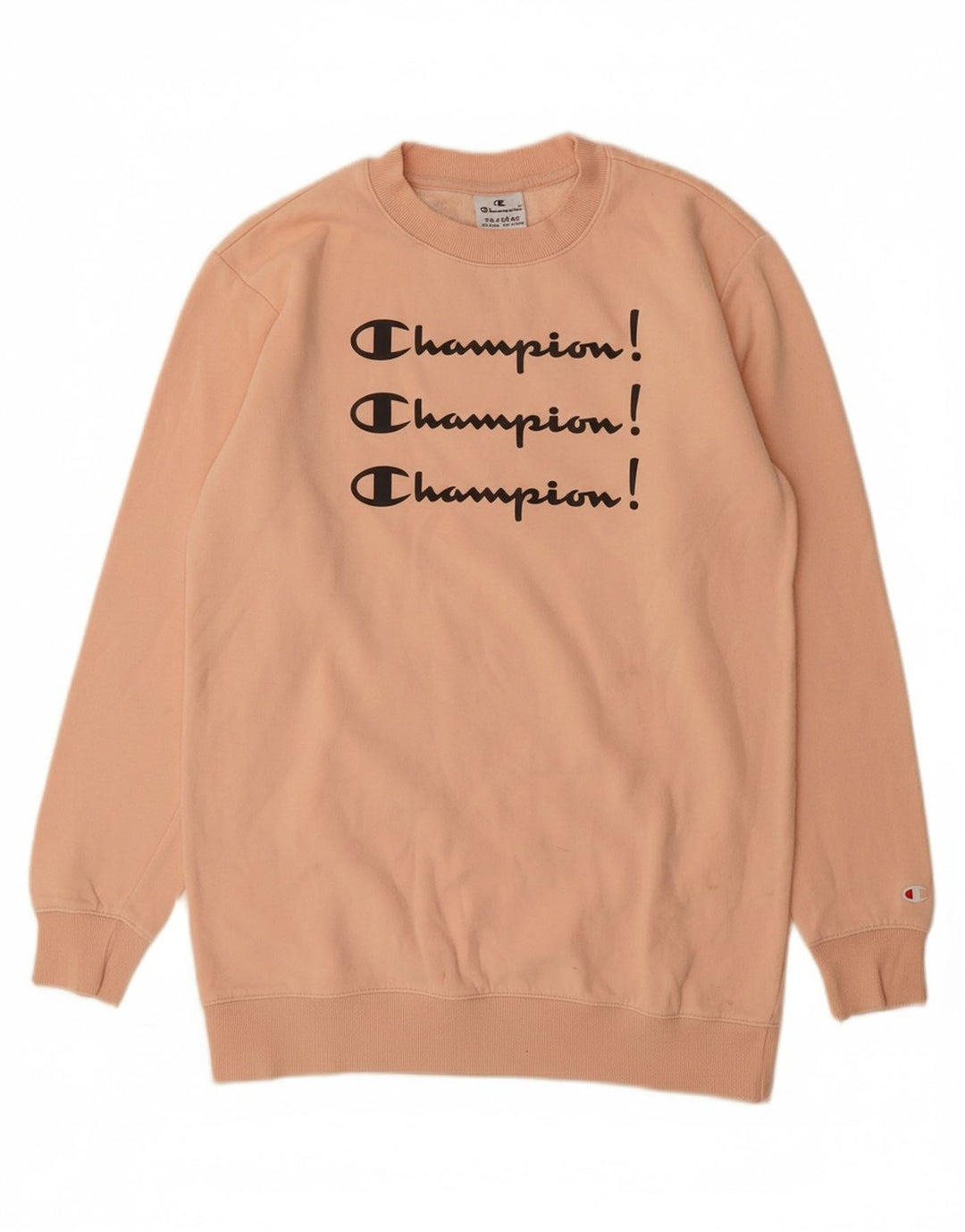CHAMPION Suéter gráfico feminino 15-16 anos 2XL rosa