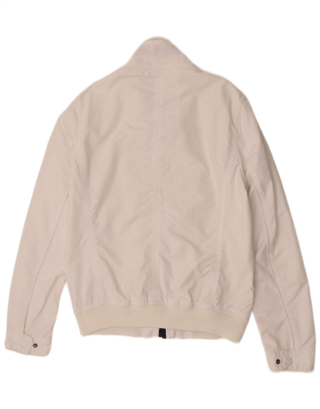 Jaqueta bomber masculina Tommy Hilfiger Reino Unido 38 médio branco nylon
