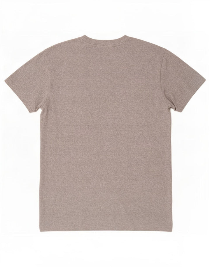 Gant Camiseta masculina gráfica Top algodão cinza médio
