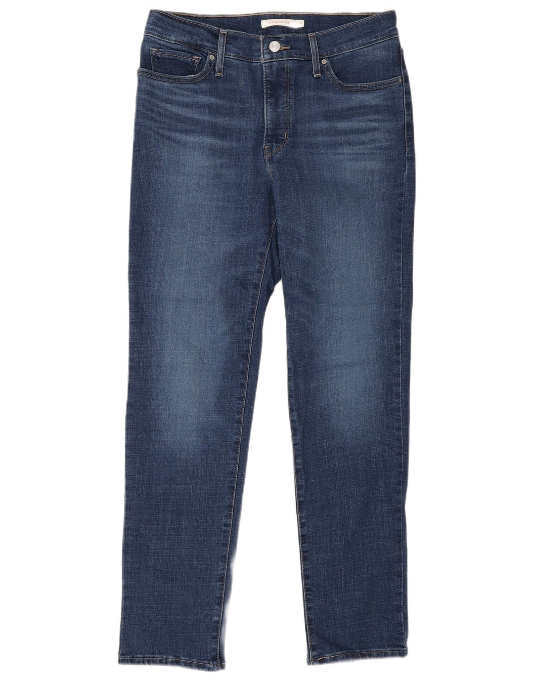 Calça jeans feminina Levi's 312 Shaping Slim W29 L30 azul algodão