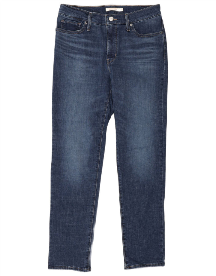 Calça jeans feminina Levi's 312 Shaping Slim W29 L30 azul algodão