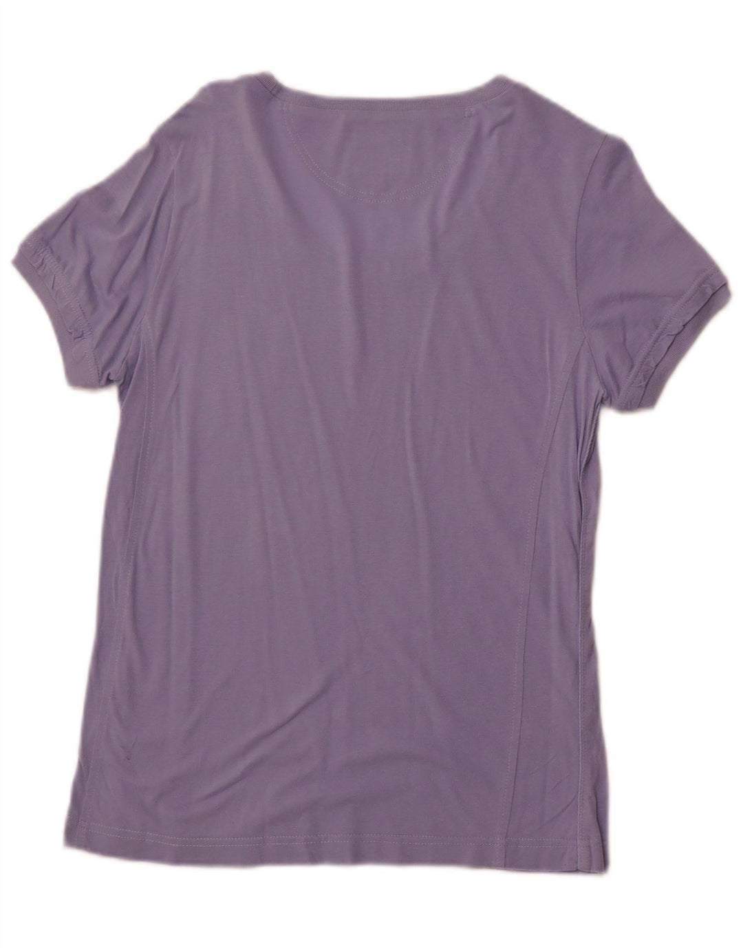 Camiseta feminina CHAMPION Easy Fit Top UK 12 Médio Roxo