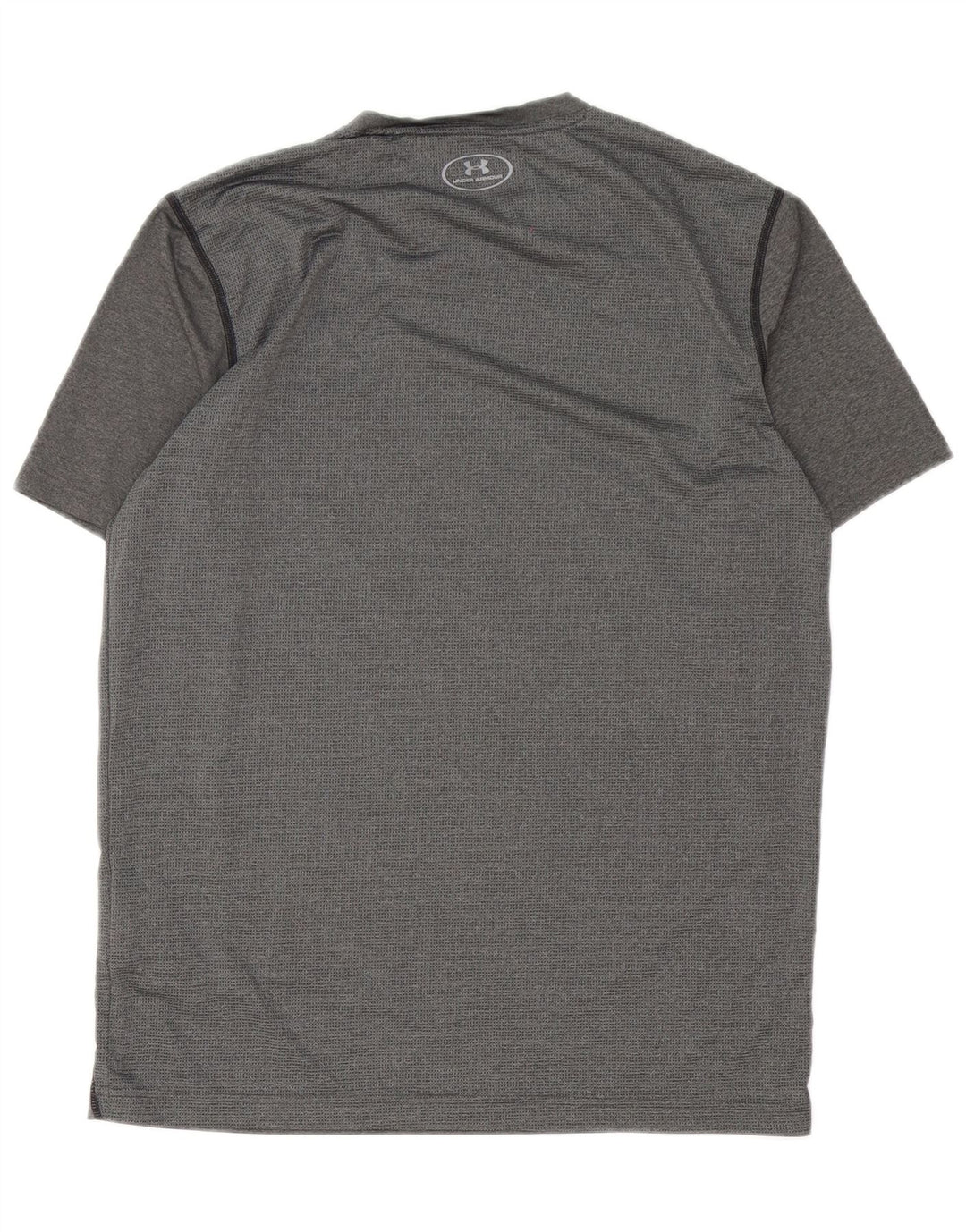 Camiseta masculina Under Armour Heat Gear superior cinza poliéster
