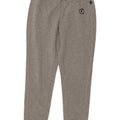 Calça de treino feminina Converse Joggers UK 14 algodão manchado cinza médio