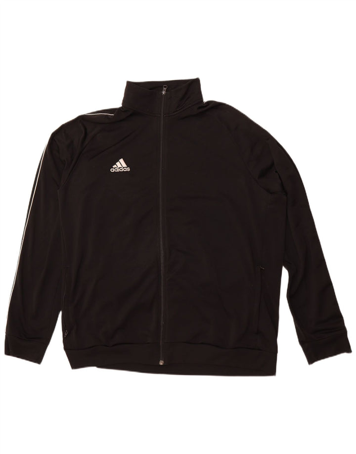 Adidas Mens Treino Top Jaqueta 2XL Poliéster Preto