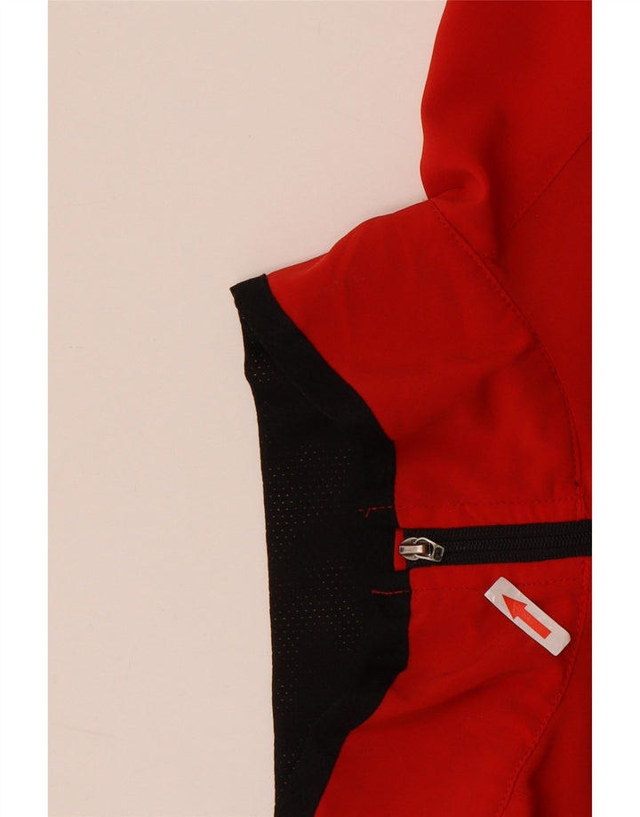 Jaqueta de treino feminina The North Face UK 14 Medium Red Colourblock