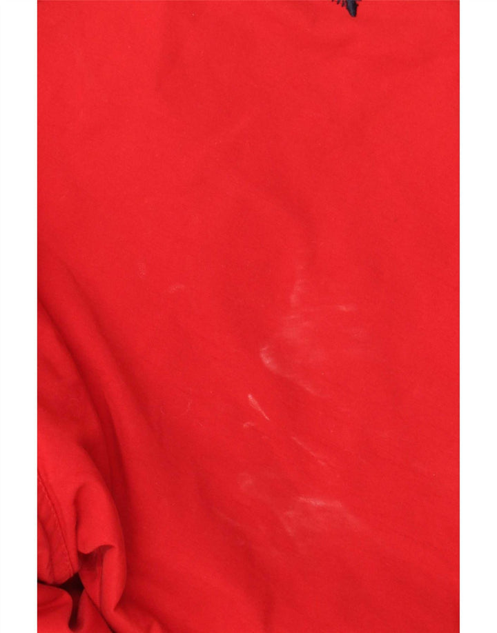 Jaqueta bomber masculina Kartel UK 38 poliéster vermelho médio