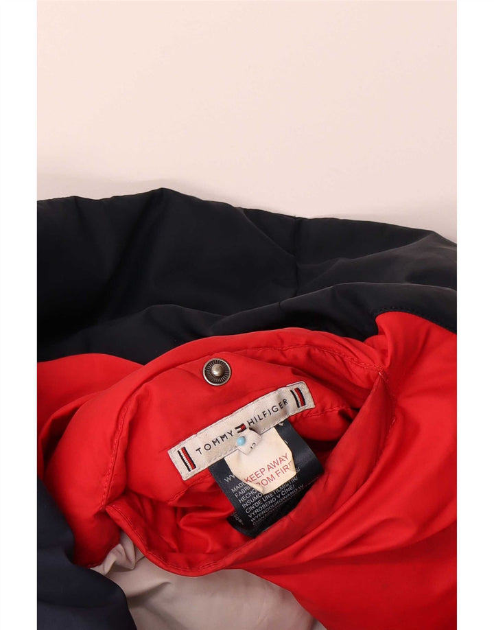 Tommy Hilfiger Jaqueta acolchoada com capuz para meninos 11-12 anos multicolorida