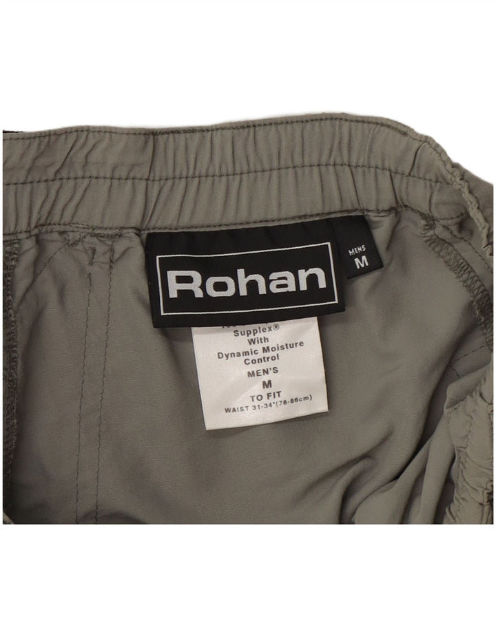 Rohan Calça masculina reta cargo impermeável média W32 L29 cáqui