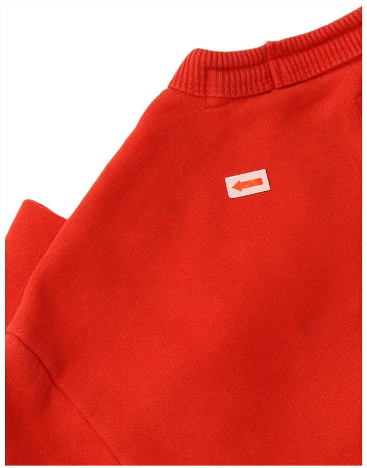 SUPERDRY moletom gráfico masculino jumper grande algodão vermelho
