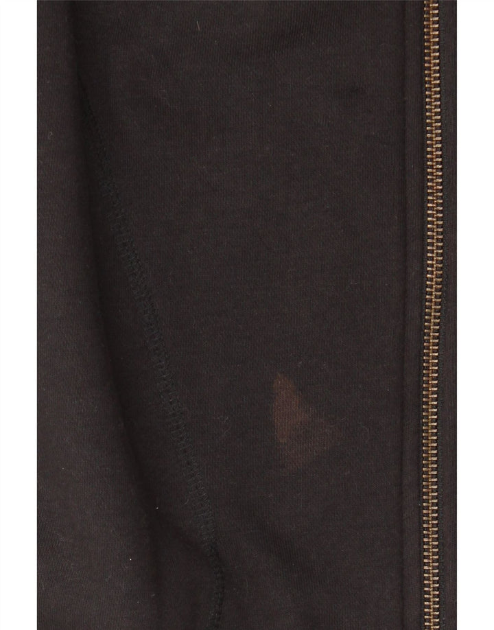 NIKE Mens Tracksuit Top Jacket UK 45/47 XL Preto Algodão