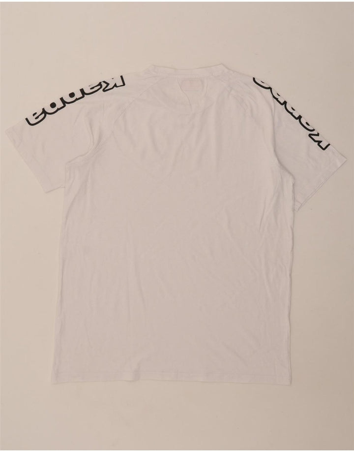 Camiseta gráfica masculina Kappa Top 2XL branca