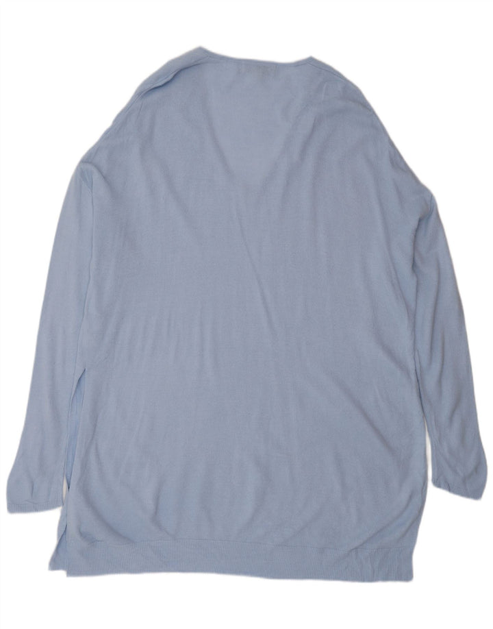 Vestido jumper feminino Marks & Spencer grande tamanho Reino Unido 16 grande azul acrílico