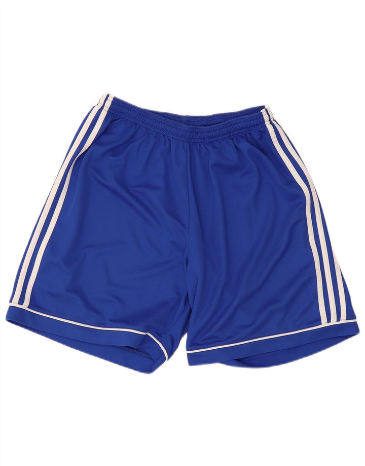 Adidas Masculino Climalite Sport Shorts Grande Azul Poliéster