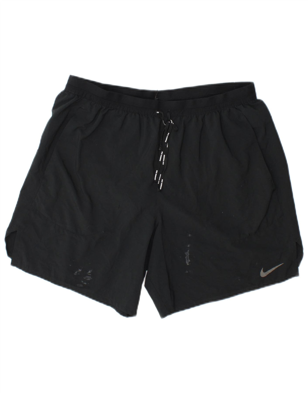 Shorts esportivos masculinos Nike Dri Fit grandes poliéster azul marinho