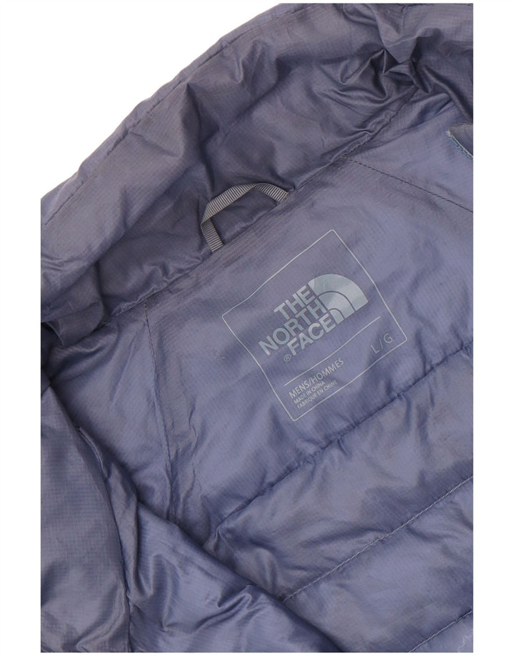 Jaqueta acolchoada masculina The North Face UK 40 grande azul