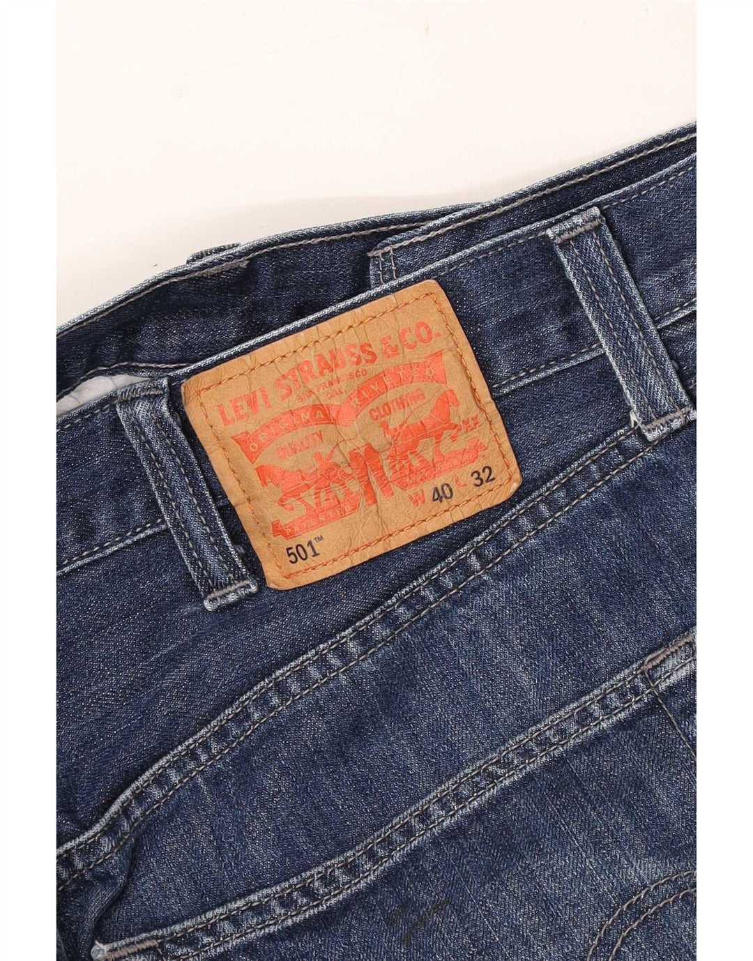 Jeans reto masculino Levi's W40 L32 azul clássico