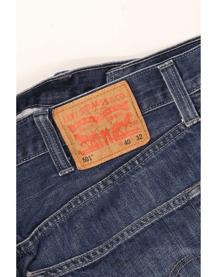 Jeans reto masculino Levi's W40 L32 azul clássico