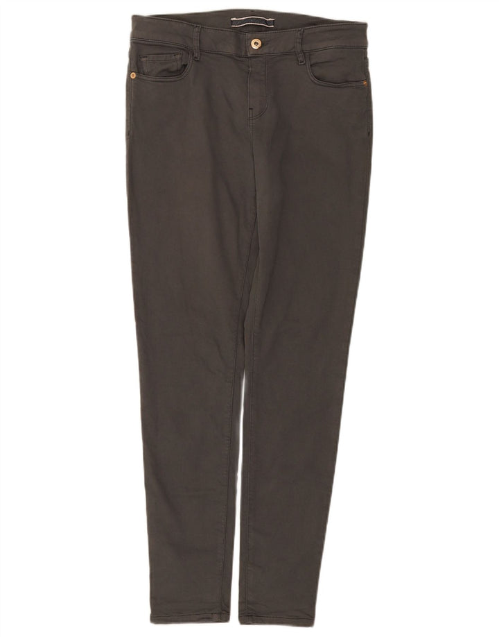 Calça feminina casual MASSIMO DUTTI EU 40 médio W30 L29 cinza