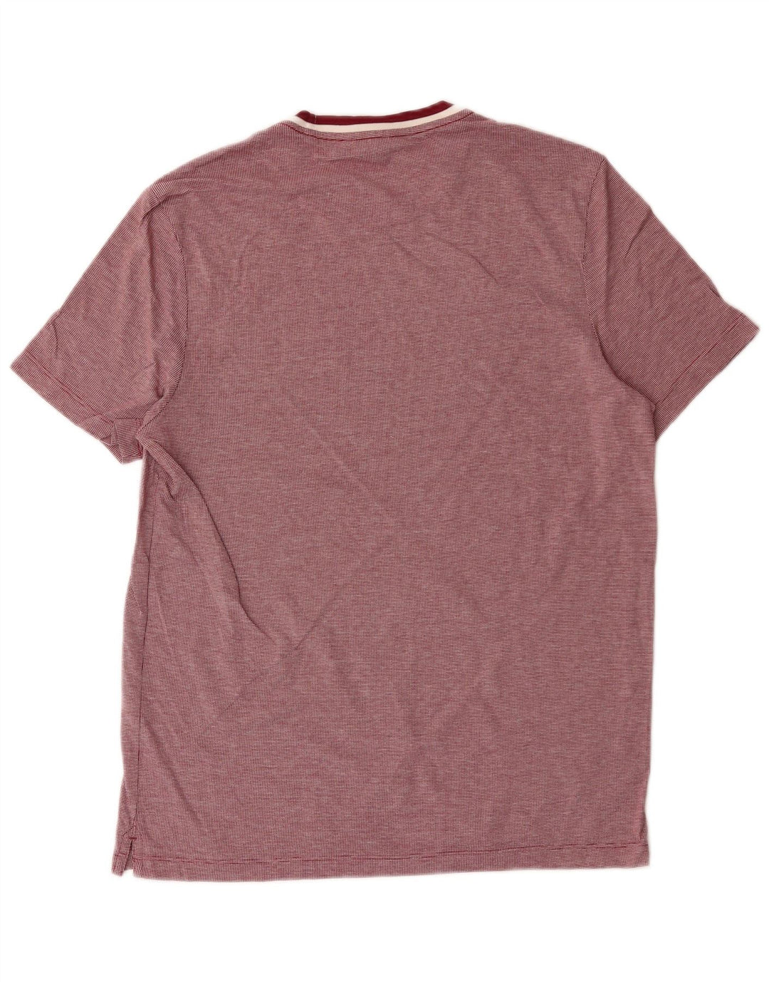 Camiseta masculina MICHAEL KORS xadrez médio marrom