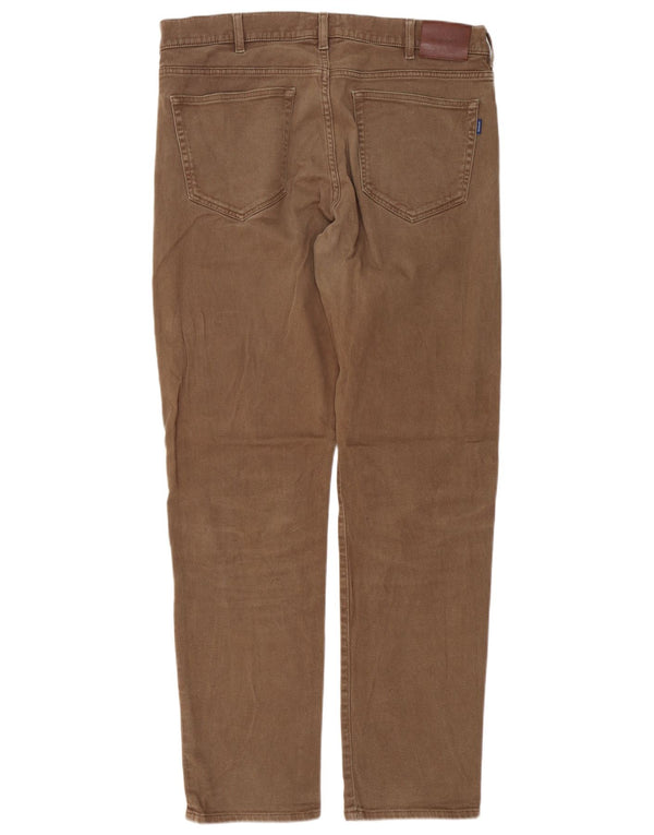 Calça casual masculina Gant Regular Fit W36 L34 marrom
