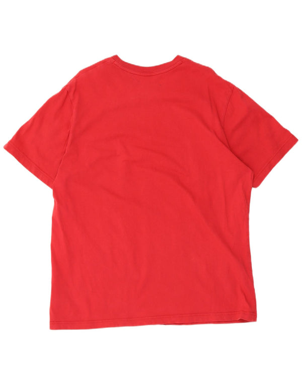 Camiseta Nike masculina gráfica Top XL algodão vermelho