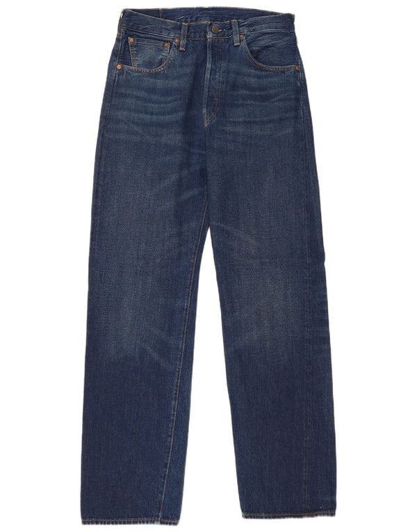Calça jeans masculina Levi's 501 Straight W29 L32 azul algodão