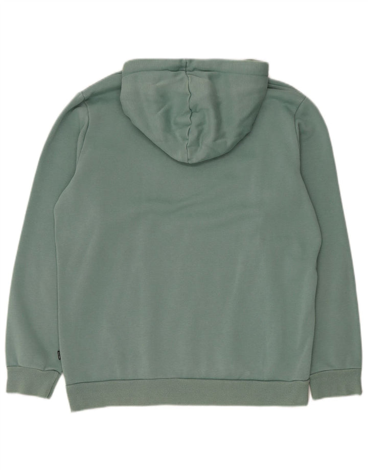 Puma Mens Hoodie Jumper Médio Algodão Verde