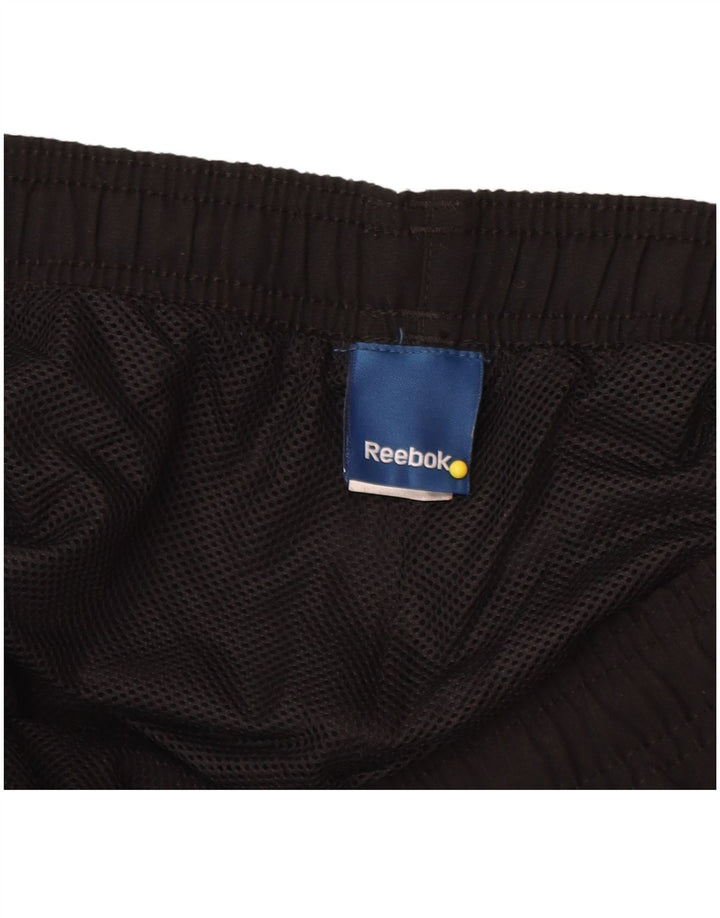 Calça Reebok Mens Treino Pequeno Poliéster Preto