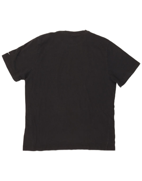 Camiseta Nike masculina gráfica Top XL algodão preto