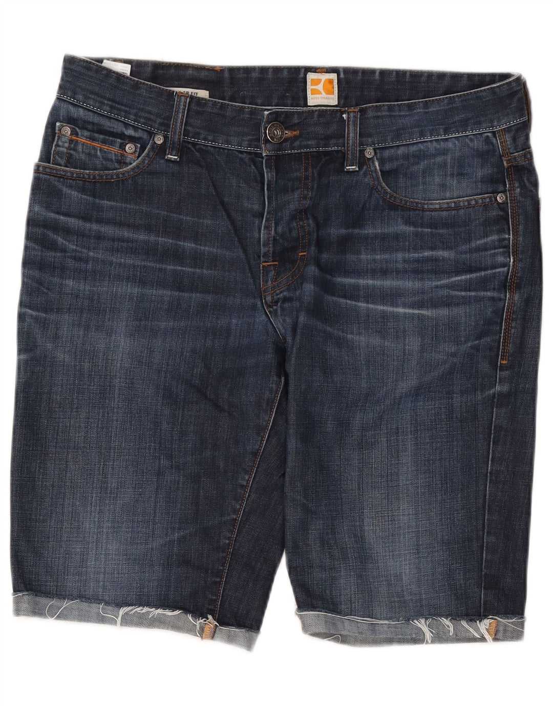 Shorts jeans masculino Hugo Boss W36 grande azul