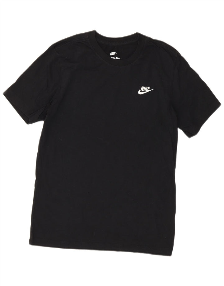 Camiseta masculina Nike Top pequeno algodão preto