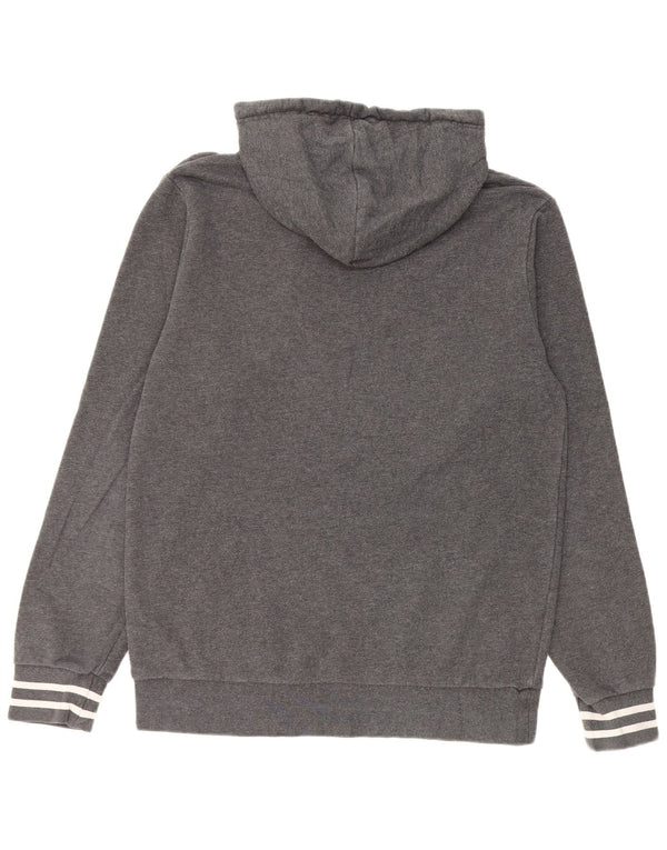 Sneaker Freak Mens Gráfico Hoodie Jumper Grande Algodão Listrado Cinza