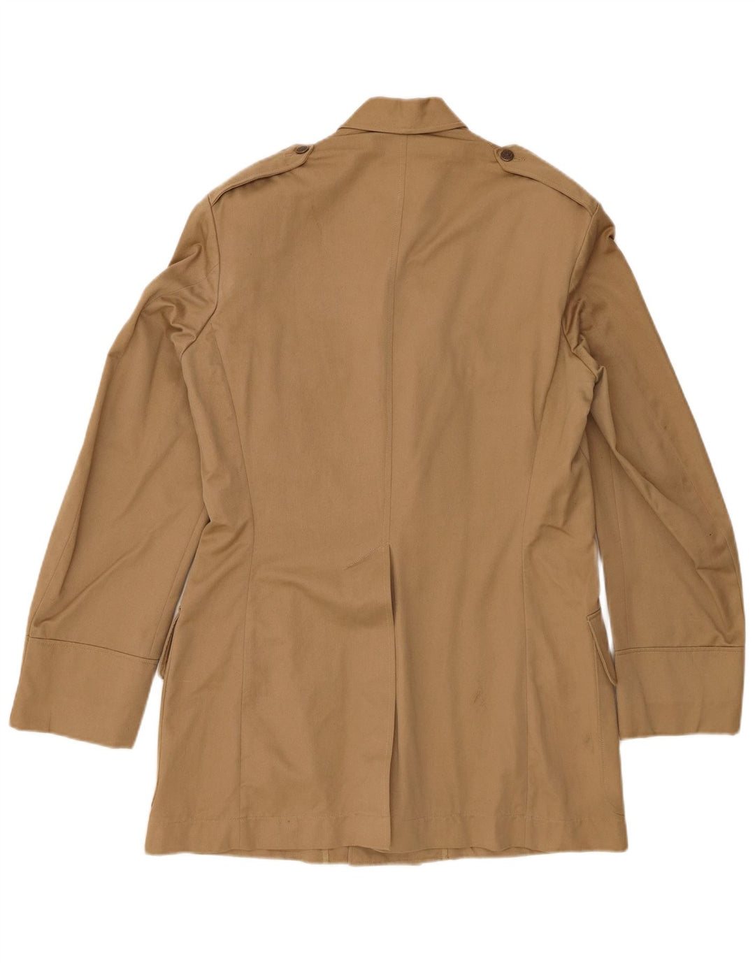 Jaqueta militar masculina vintage IT 44 XS bege