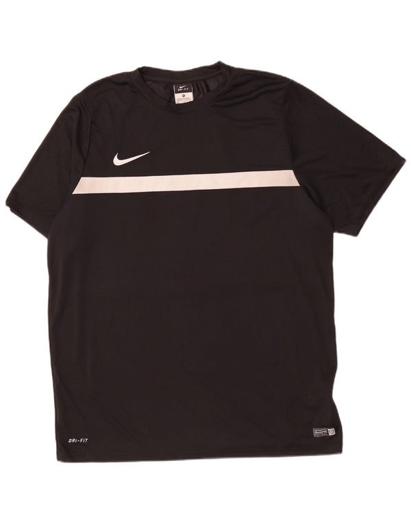 Camiseta Nike Masculina Dri Fit Top XL Preto Colourblock Poliéster