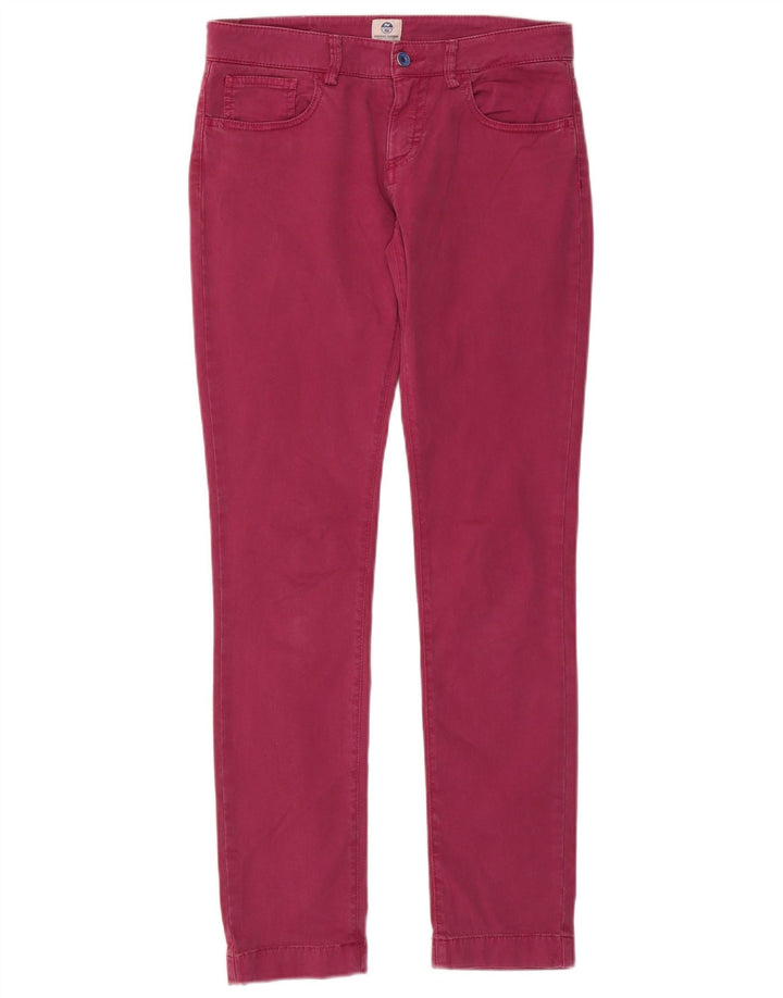 Jeans feminino North Sails Stretch Slim IT 42 médio W30 L31 algodão rosa