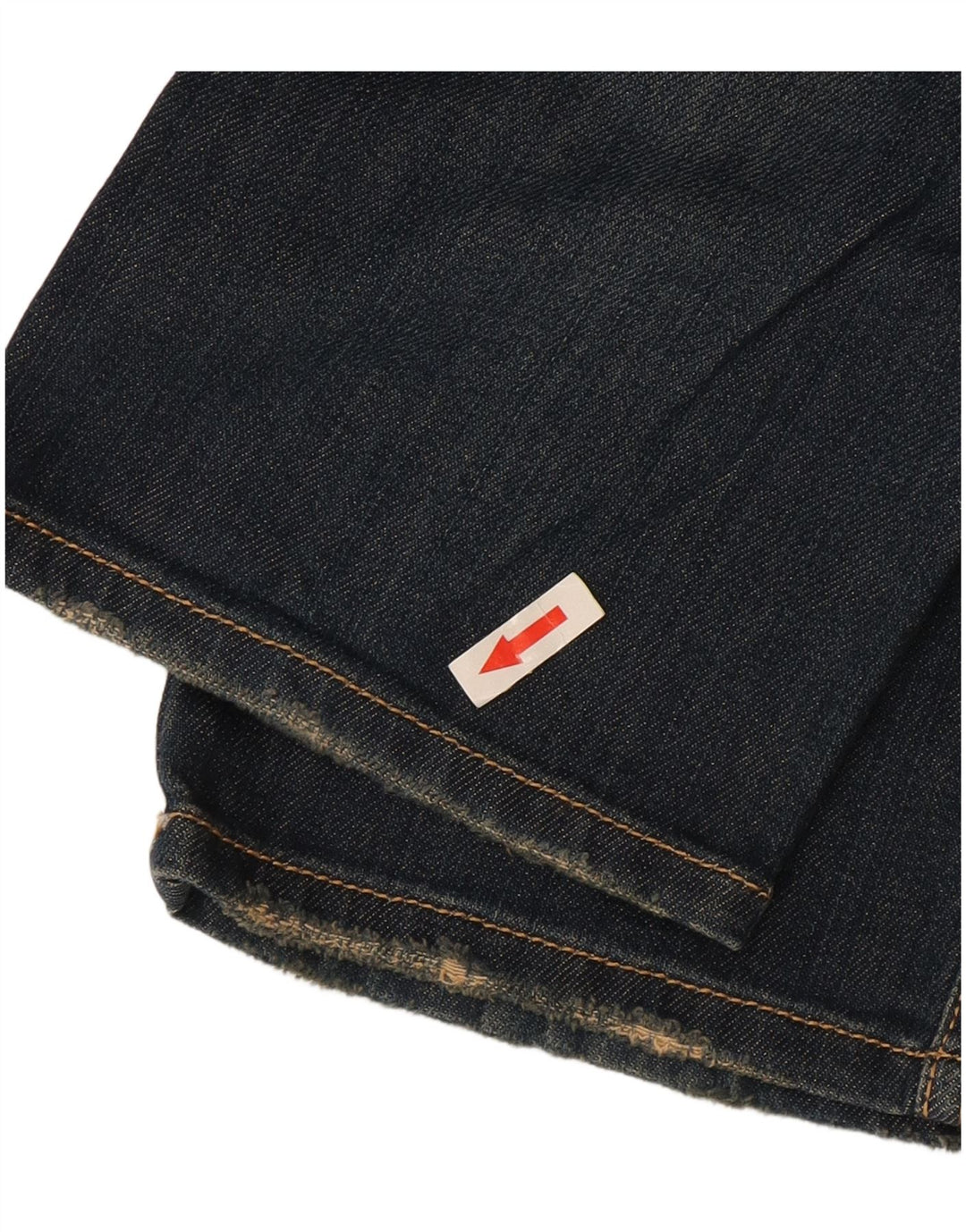 Calça jeans reta feminina Roy Rogers W30 L33 azul marinho