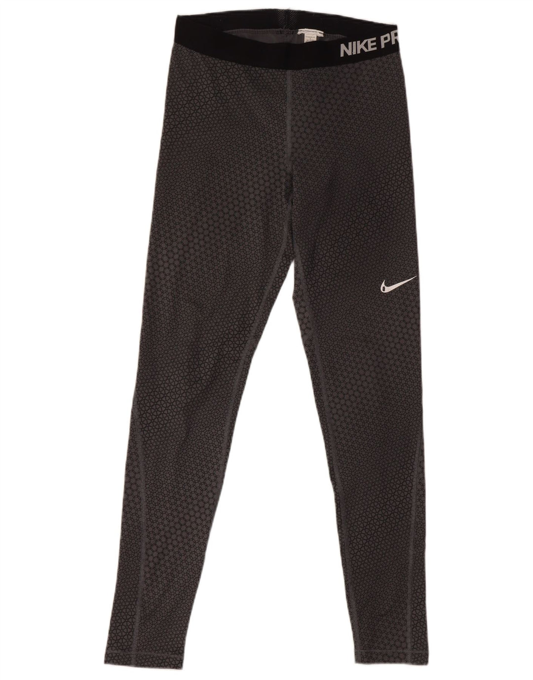 Leggings femininos NIKE Graphic UK 12 cinza médio geométrico