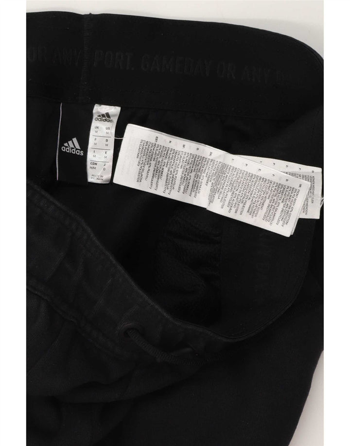 Adidas Mens Treino Calças Joggers Médio Poliéster Preto