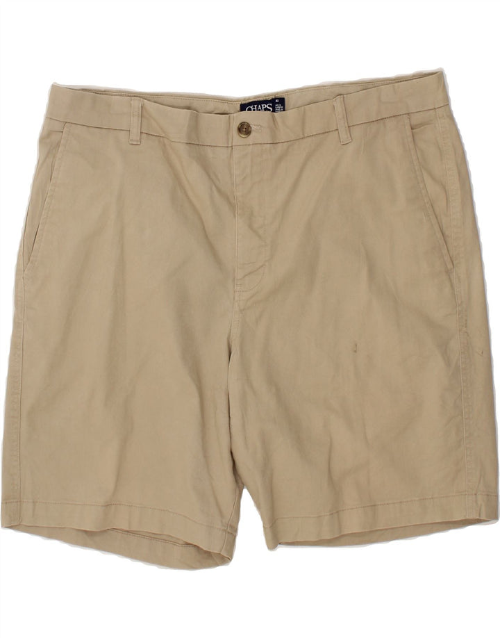 CHAPS Mens Chino Shorts W40 2XL Beige Cotton Vintage Chaps and Second-Hand Chaps from Messina Hembry 