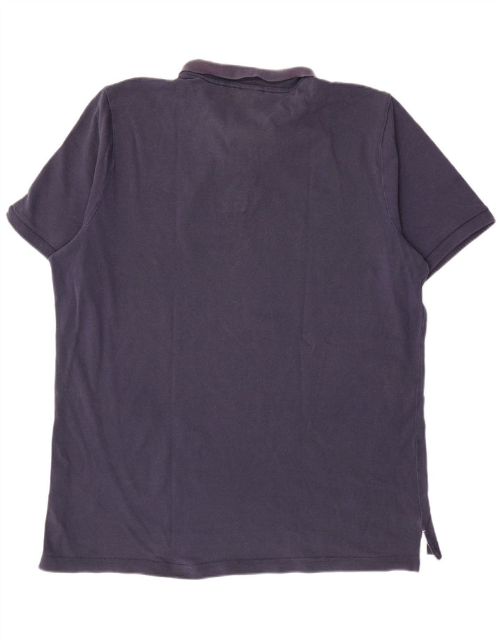 Camisa polo masculina Nike XL azul marinho algodão