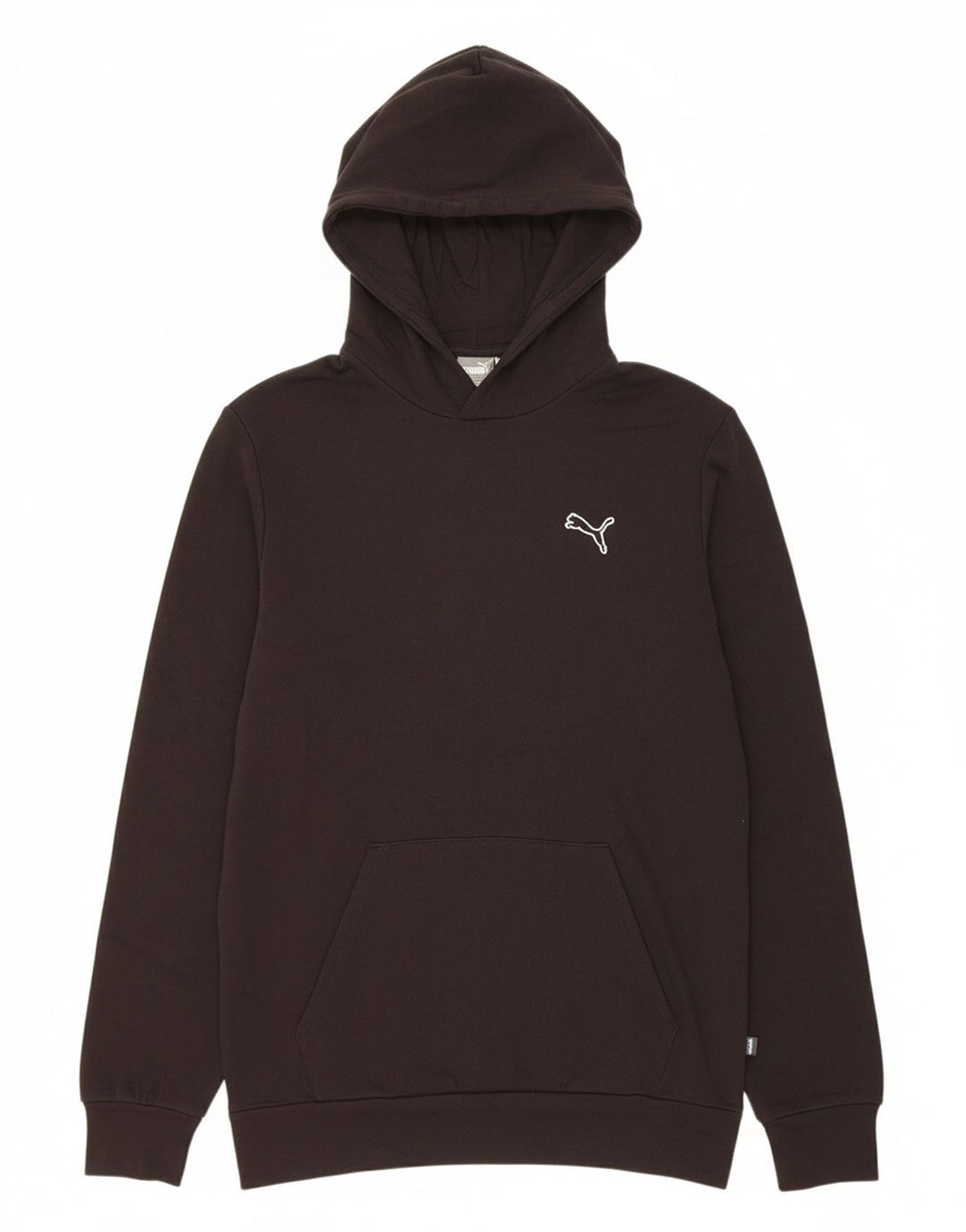 PUMA Mens Hoodie Jumper Médio Algodão Preto