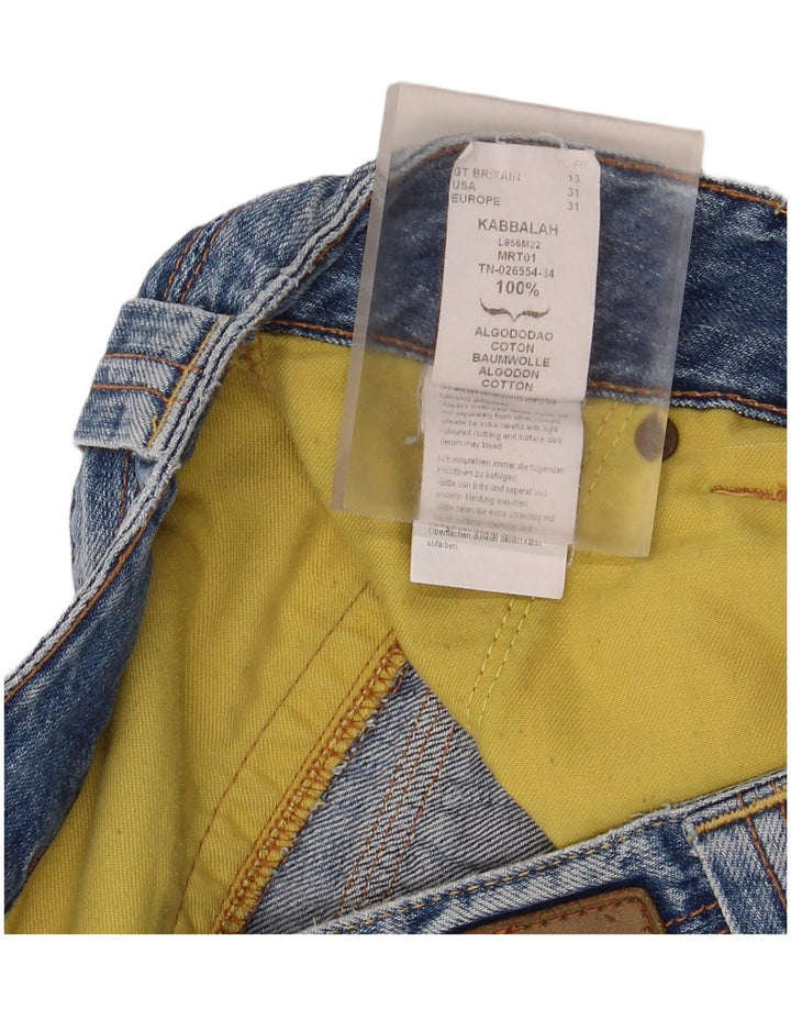 PEPE Jeans Bermuda jeans masculina W31 médio azul algodão