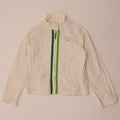Jaqueta Bomber Feminina Murphy & Nye Reino Unido 16 Grande Algodão Branco