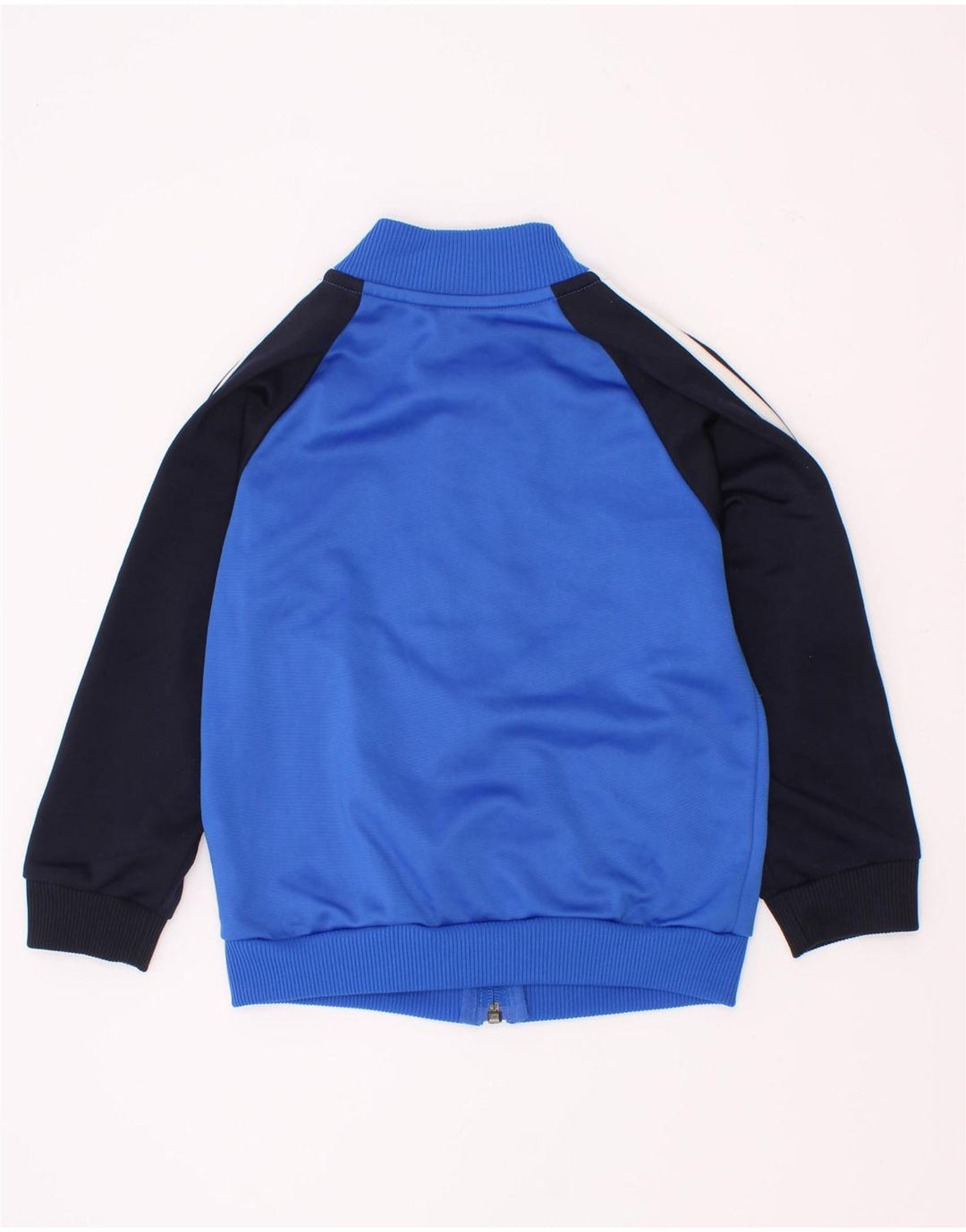 Jaqueta Adidas Meninos Treino Top 2-3 Anos Azul Colorblock Poliéster
