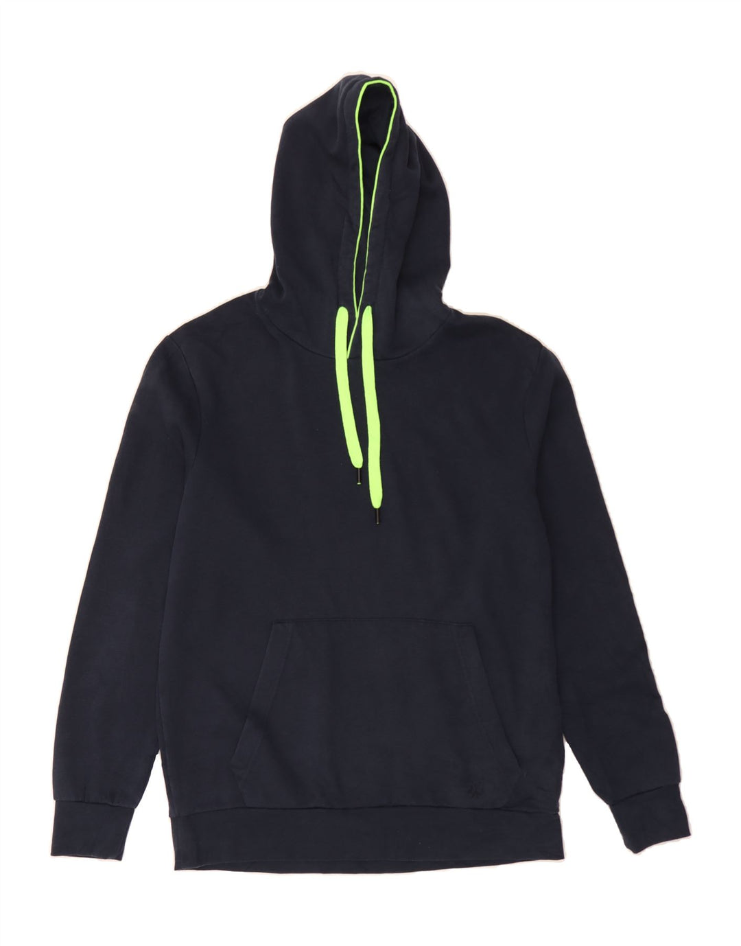JACK & JONES Mens Hoodie Jumper XL Navy Blue Cotton Vintage Jack & Jones and Second-Hand Jack & Jones from Messina Hembry 