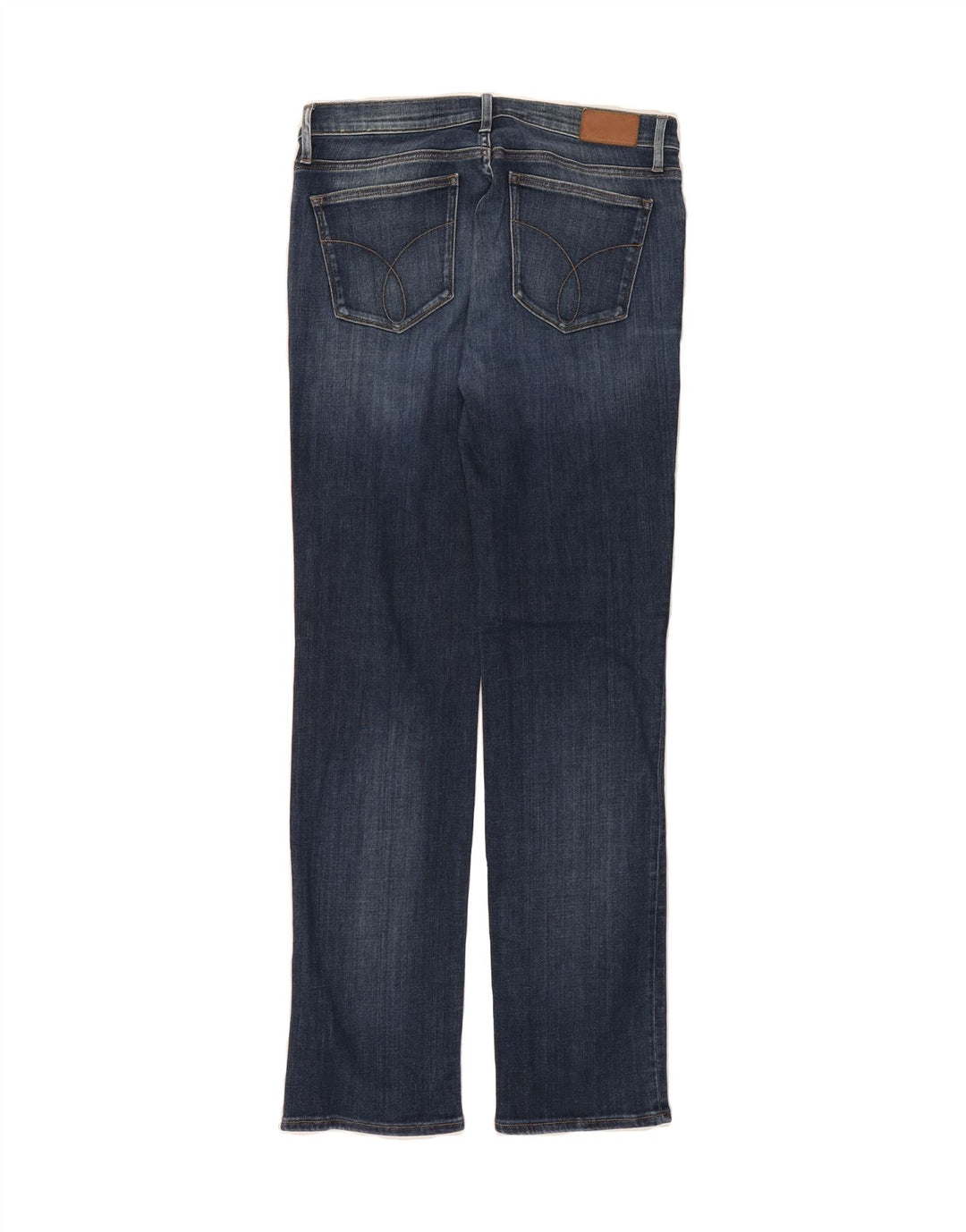 CALVIN KLEIN Womens Straight Jeans W31 L32 Blue Cotton Vintage Calvin Klein and Second-Hand Calvin Klein from Messina Hembry 