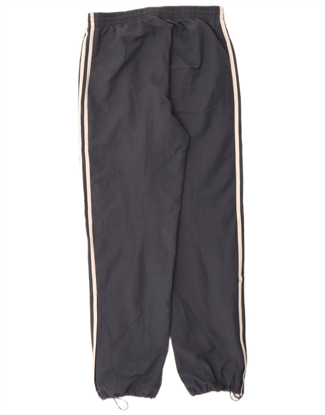 Adidas Mens Treino Calças Joggers Pequeno Poliéster Azul Marinho