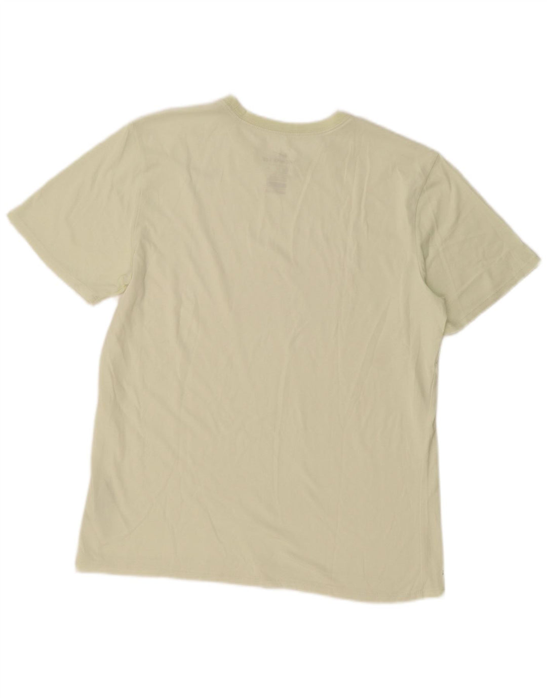 Camiseta masculina Nike Athletic Cut Top grande algodão amarelo
